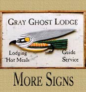 More signs